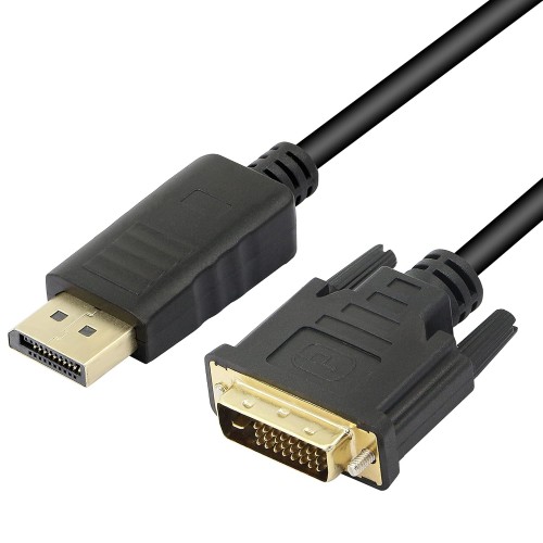 Displayport to DVI (24+1) Cable M/M 6FT – TopSync – DisplayPort Cable