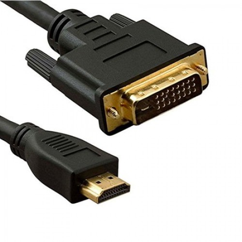 HDMI to DVI (24+1) Cable M/M 50FT – TopSync – DVI Cable