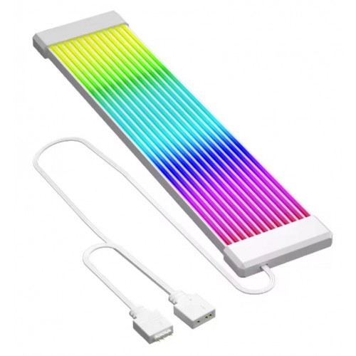 RGB LED Light Strip Bar ARGB Sync Board, 24-Pin Power Supply - White – Generic – Power Cable
