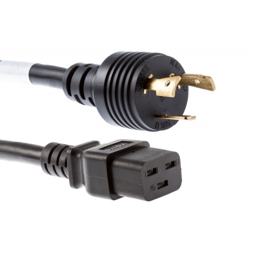 Twist Lock Power Cord, AC, Japan/US, C19, 16A/250V,8FT Straight – Generic – Power Cable