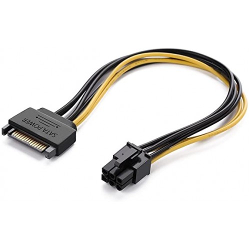 SATA to 6Pin Power Adapter – Generic – Power Supply Cable