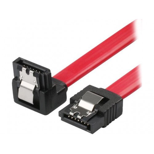 SATA Serial ATA cable 7Pin - "90 Degree-Right Angle" – Generic – SATA Cable
