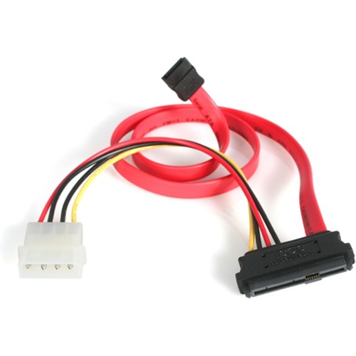 29-pin Sata to 4-pin IDE and 7-pin sata Cable – Generic