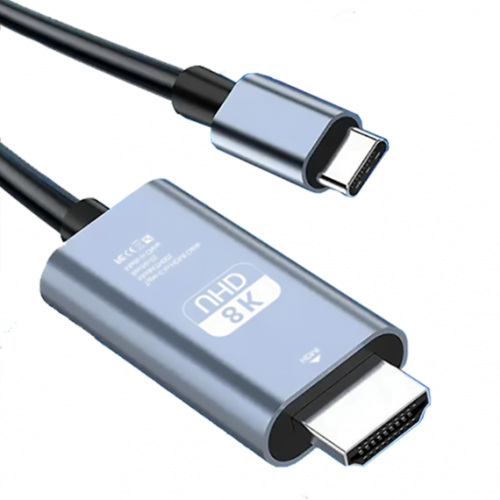8K USB 3.1 Type-C/USB-C to HDMI Cable 6ft (2M) – Generic