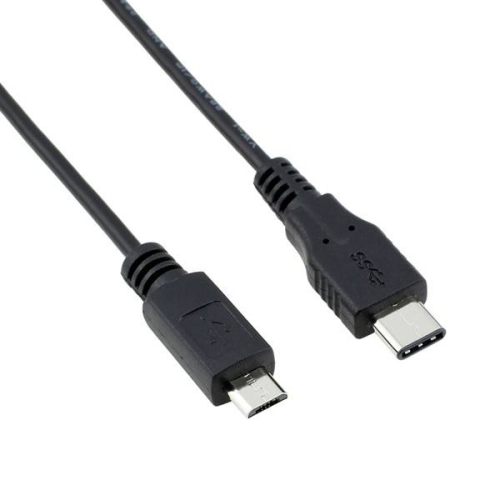 USB 3.1 Type-C to Micro USB 2.0 Cable M/M 3FT – TopSync