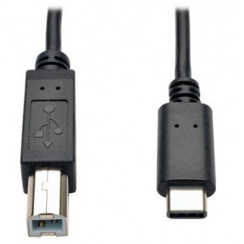 (10FT) USB-C/Type-C male to USB2.0 B male cable 10FT New, Black – Generic – USB 2.0 Cable