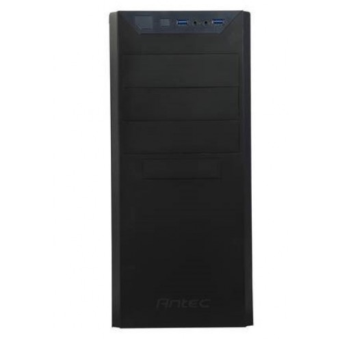 Antec VSK4000E-U3 Steel ATX Mid-Tower Case - Black