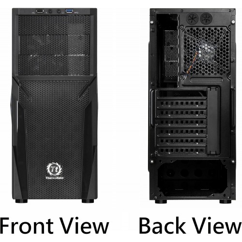 Thermaltake Versa H21 ATX Case Black (photo 2)