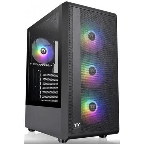 Thermaltake S200 (BLACK) ARGB Fan x4 ATX Case
