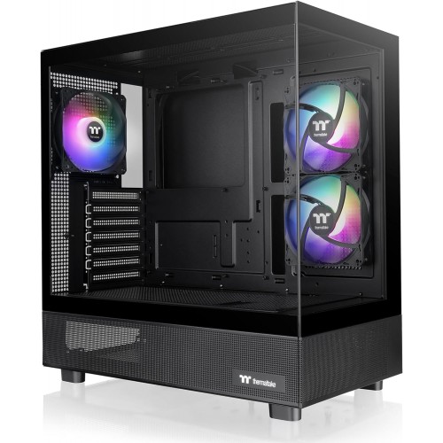 Thermaltake View 270 Plus Black 3xARGB 120mm FAN Dual Tempered Glass – Case