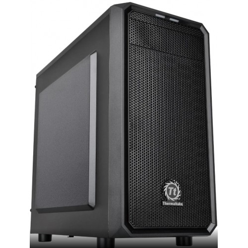 (Limit 24pcs per customer) (2in1, Case + PSU) Thermaltake Versa H15 Black with Thermaltake 500W 80+White Smart Non-Modular ATX
