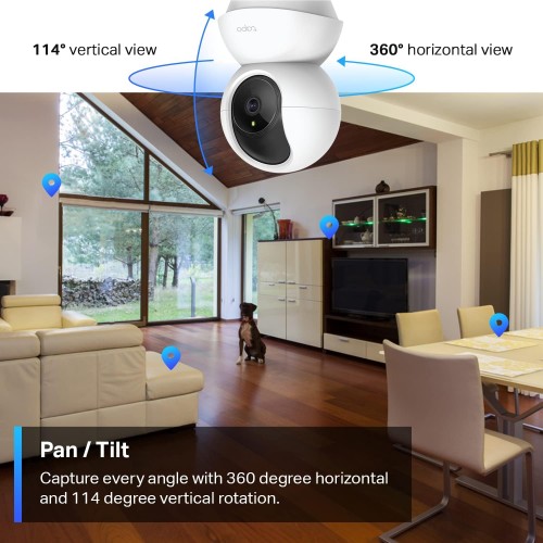 TP-Link Tapo C210 2K Pan/Tilt Indoor Security WiFi Camera, New (photo 2)