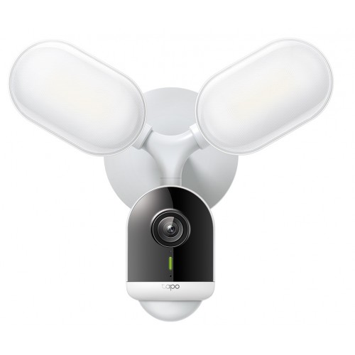 (Open Box) TP-Link Tapo TC55 Wired 2K QHD Floodlight Security Camera – Generic – Open Box – Networking Refurbished