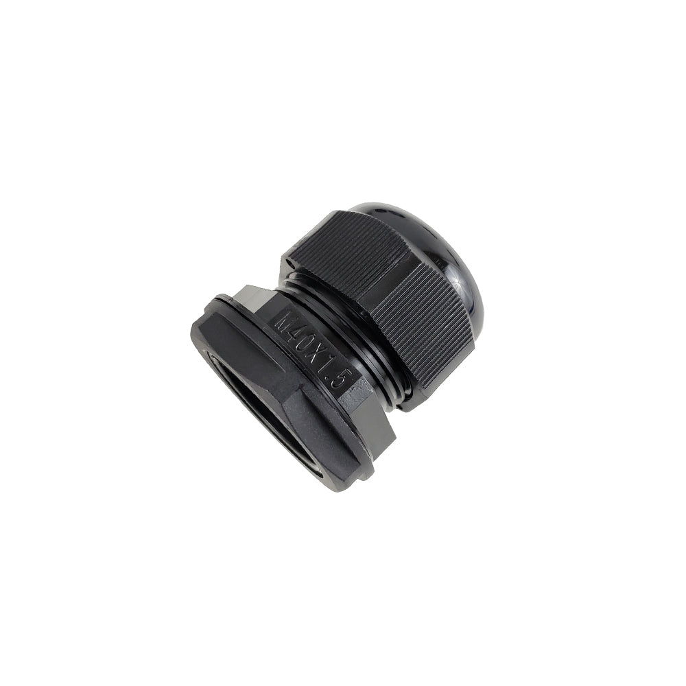 Cable Gland M40x1.5 Thread - Cable OD 20~28mm - IP68 - Black – Generic