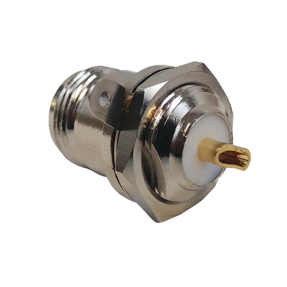 N-Type Female Bulkhead Solder Connector – Generic – RF Connectors (photo 2)
