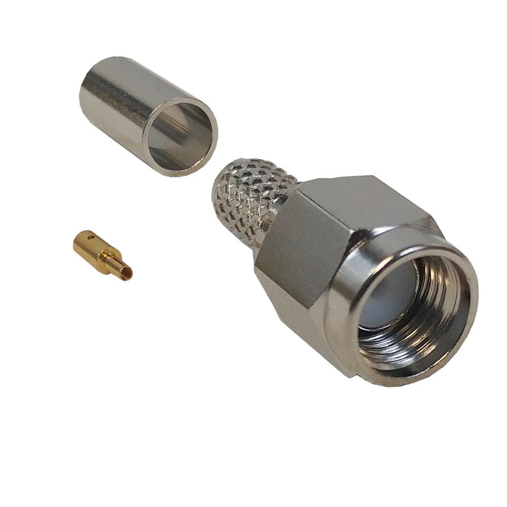 SMA Reverse Polarity Male for LMR-200 50 Ohm – Generic