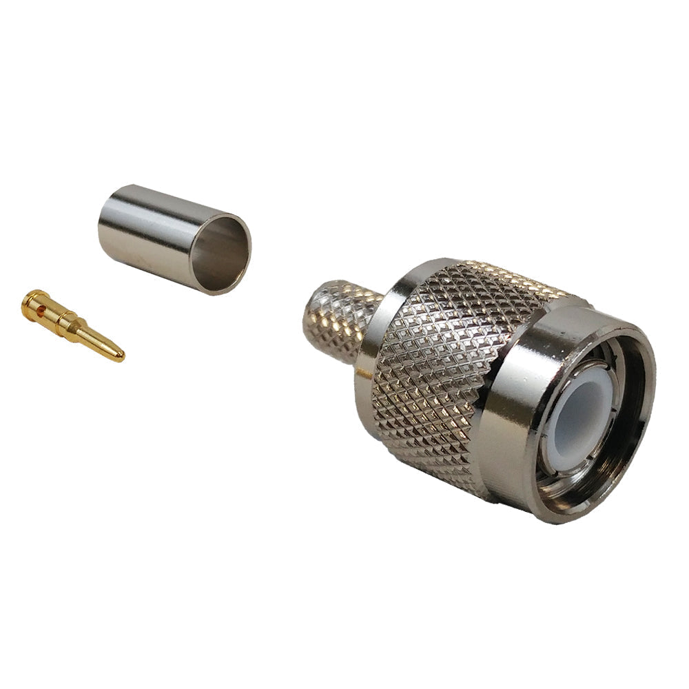 TNC Male Crimp Connector for LMR-240 50 Ohm – Generic