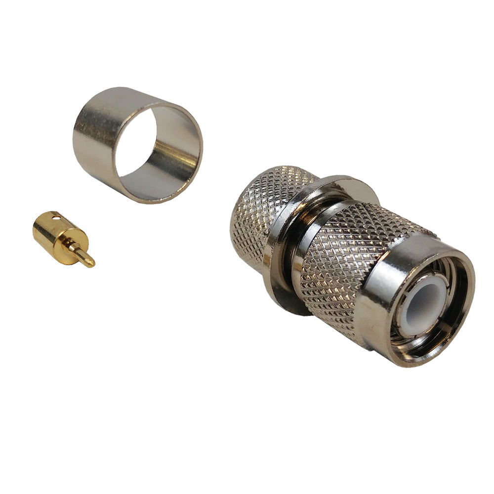 TNC Male Crimp Connector for LMR-600 50 Ohm – Generic – RF Connectors