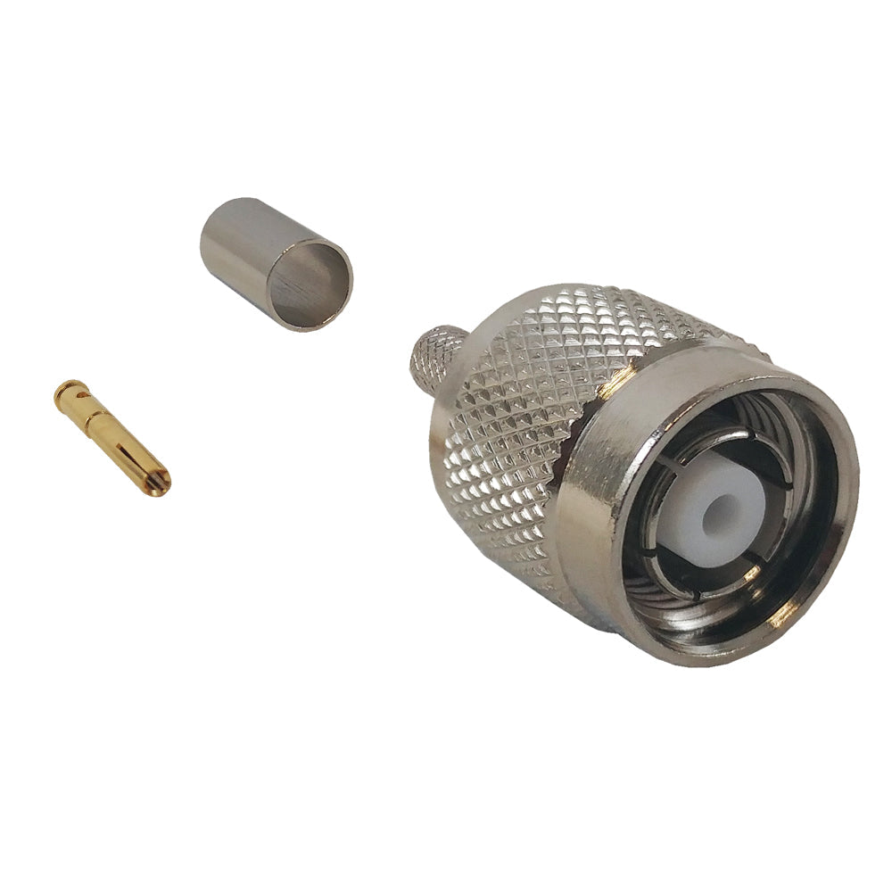 TNC Reverse Polarity Male Crimp Connector for LMR-240 50 Ohm – Generic – RF Connectors