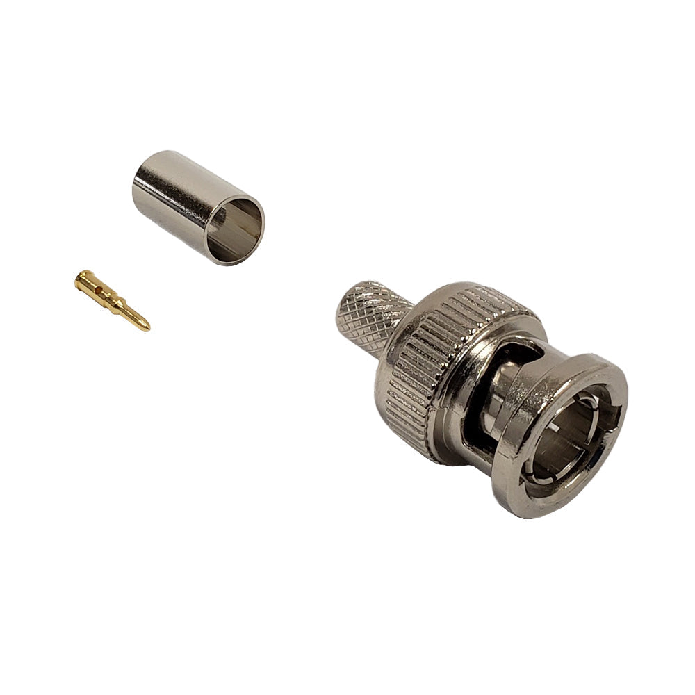 BNC Male Crimp Connector for RG59 (734A) – Generic – Video Connectors