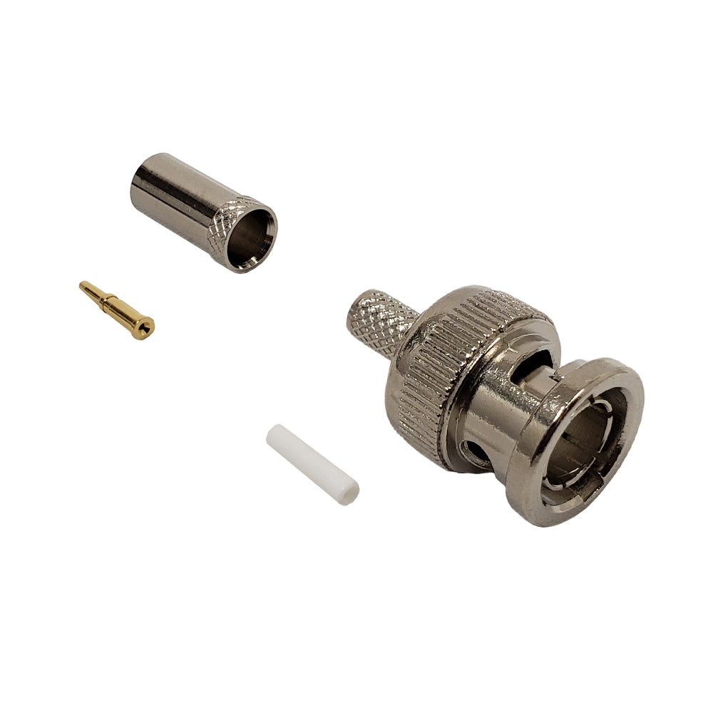 BNC Male Crimp Connector for 735A – Generic – Video Connectors