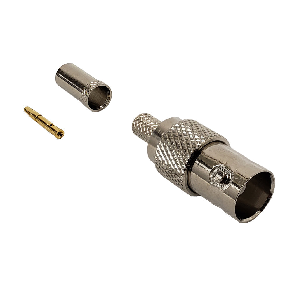 BNC Female Crimp Connector for 735A – Generic – Video Connectors