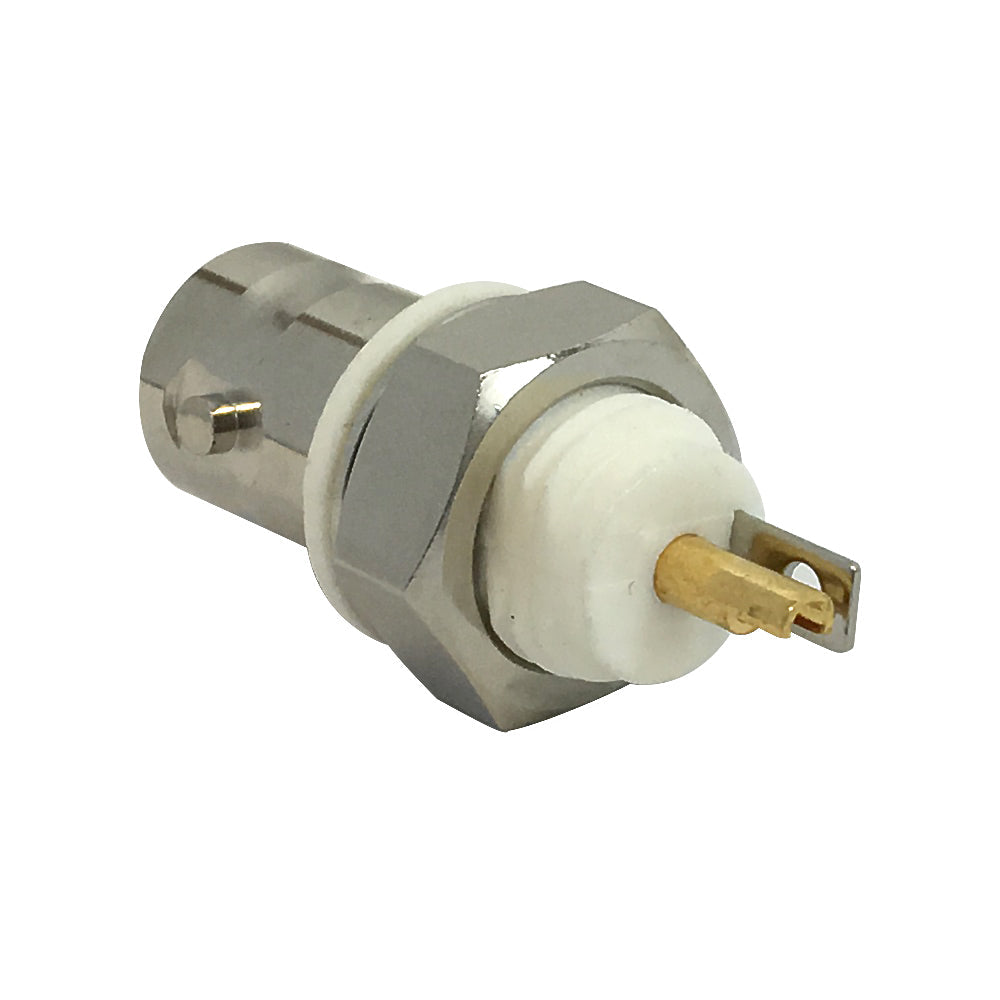 BNC Female Panel Mount Solder Type Connector – Generic – Video Connectors (photo 2)