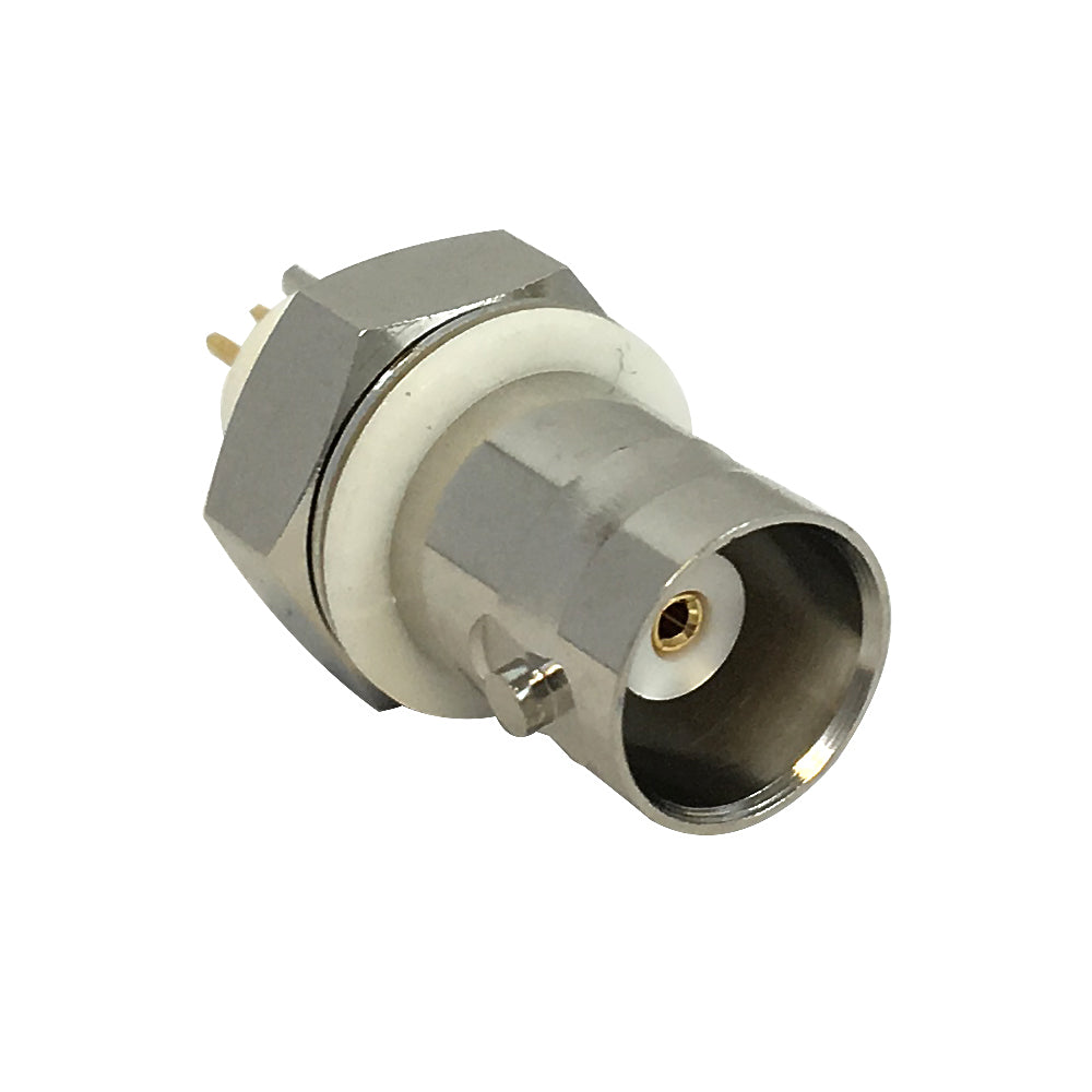 BNC Female Panel Mount Solder Type Connector – Generic