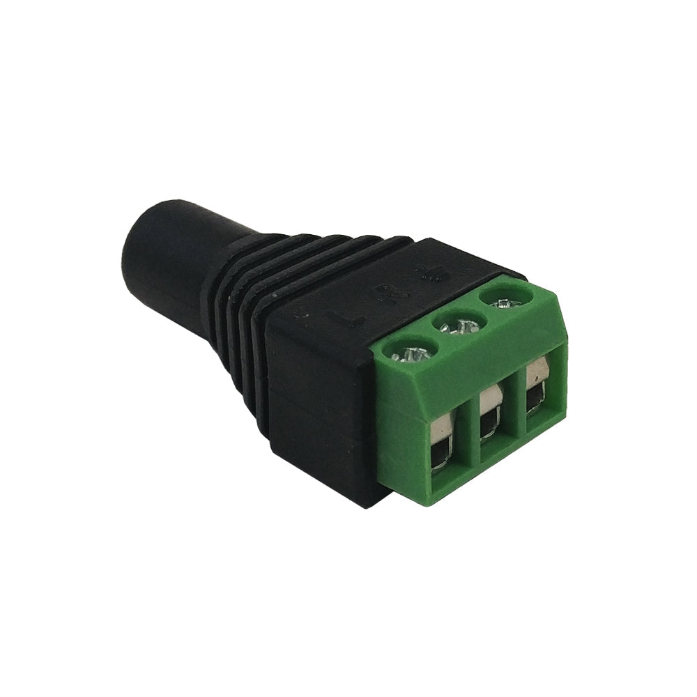 3.5mm Stereo Female Screw Down Connector – Generic – Audio Connectors (photo 2)