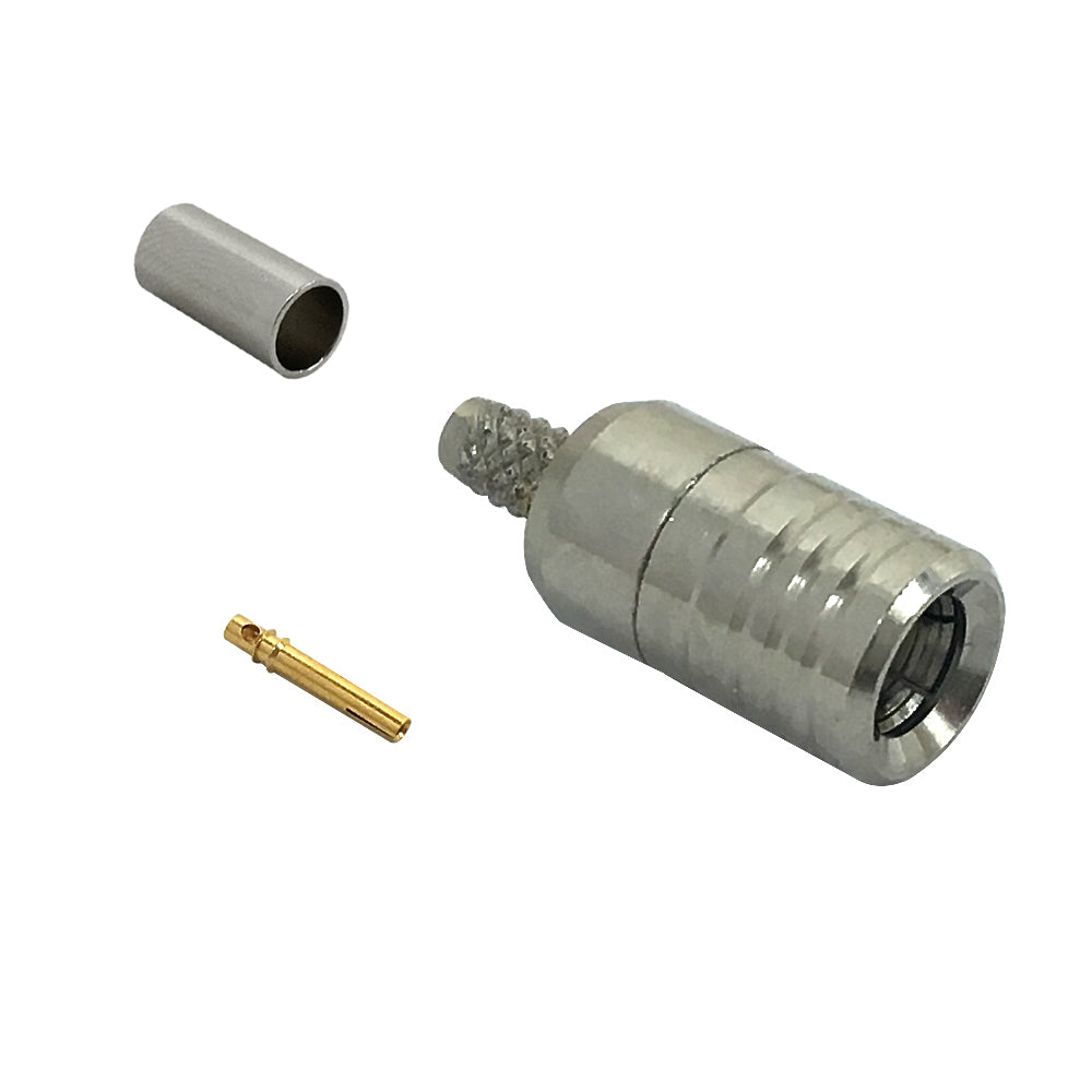 SMB Male Crimp Connector for RG174 (LMR-100) 50 Ohm – Generic