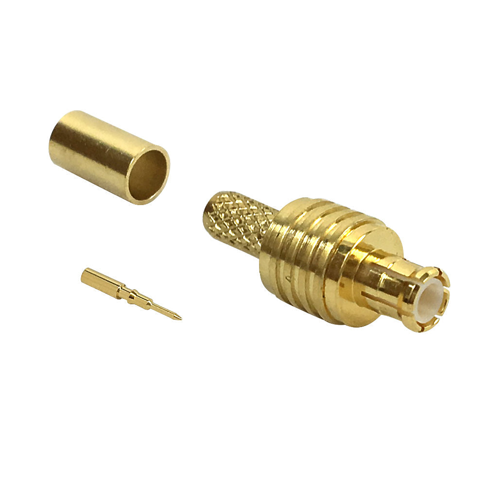MCX Male Crimp Connector for RG174 (LMR-100) 50 Ohm – Generic – RF Connectors