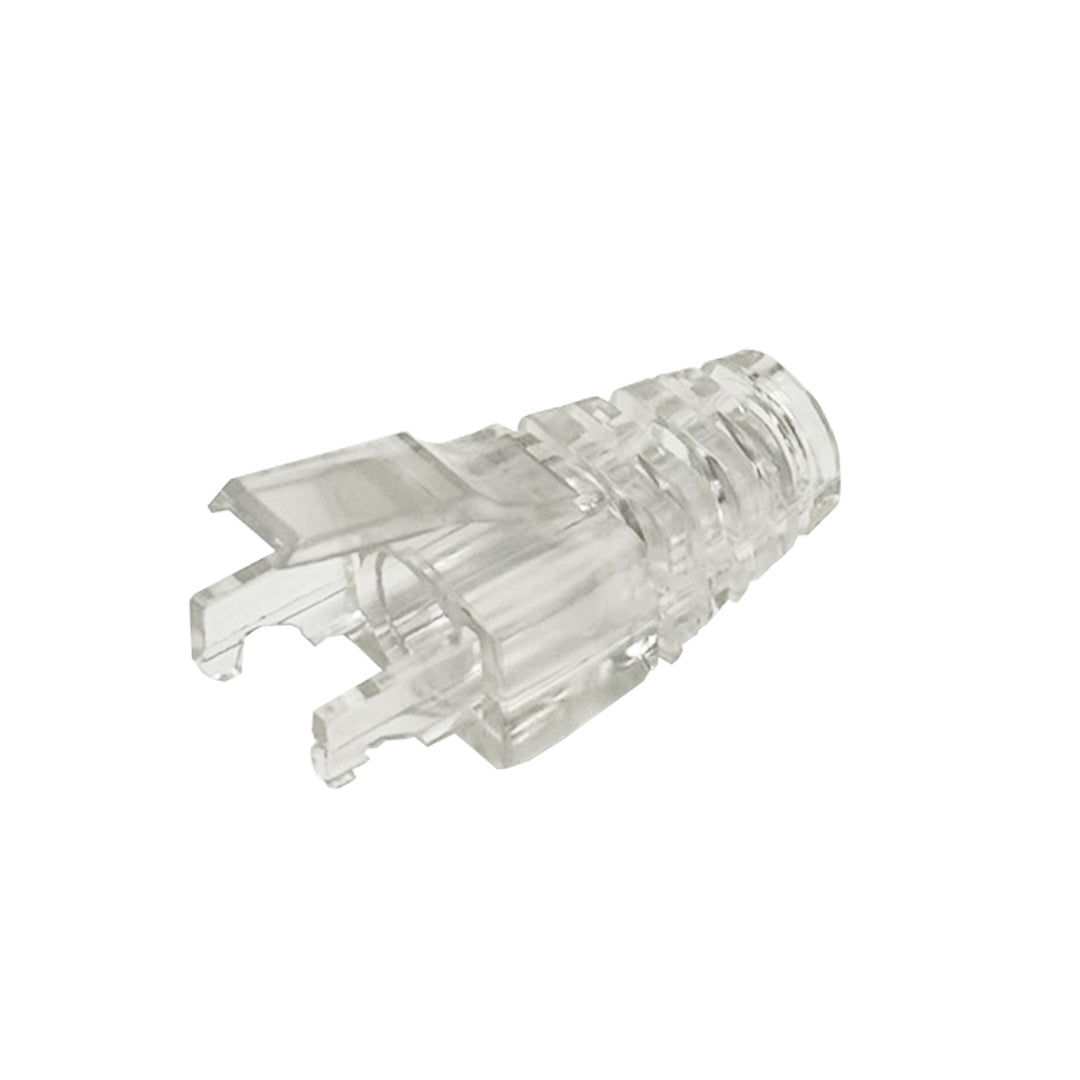 RJ45 CAT6a Boot for Slim Cable - Clear - Pack of 50 – Generic