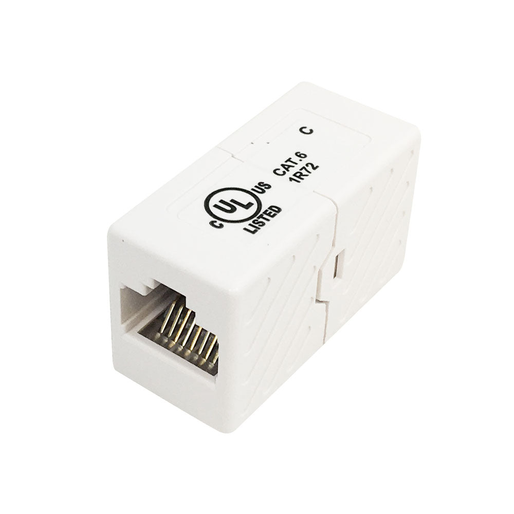 RJ45 Inline Coupler Cat 6 - White – Generic – RJ45 Adapters & Couplers