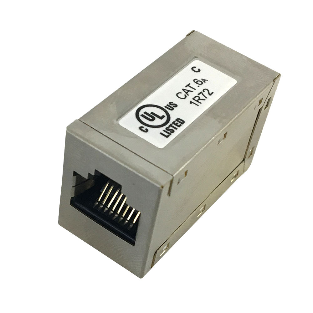 RJ45 Inline Coupler, Cat6A Shielded – Generic
