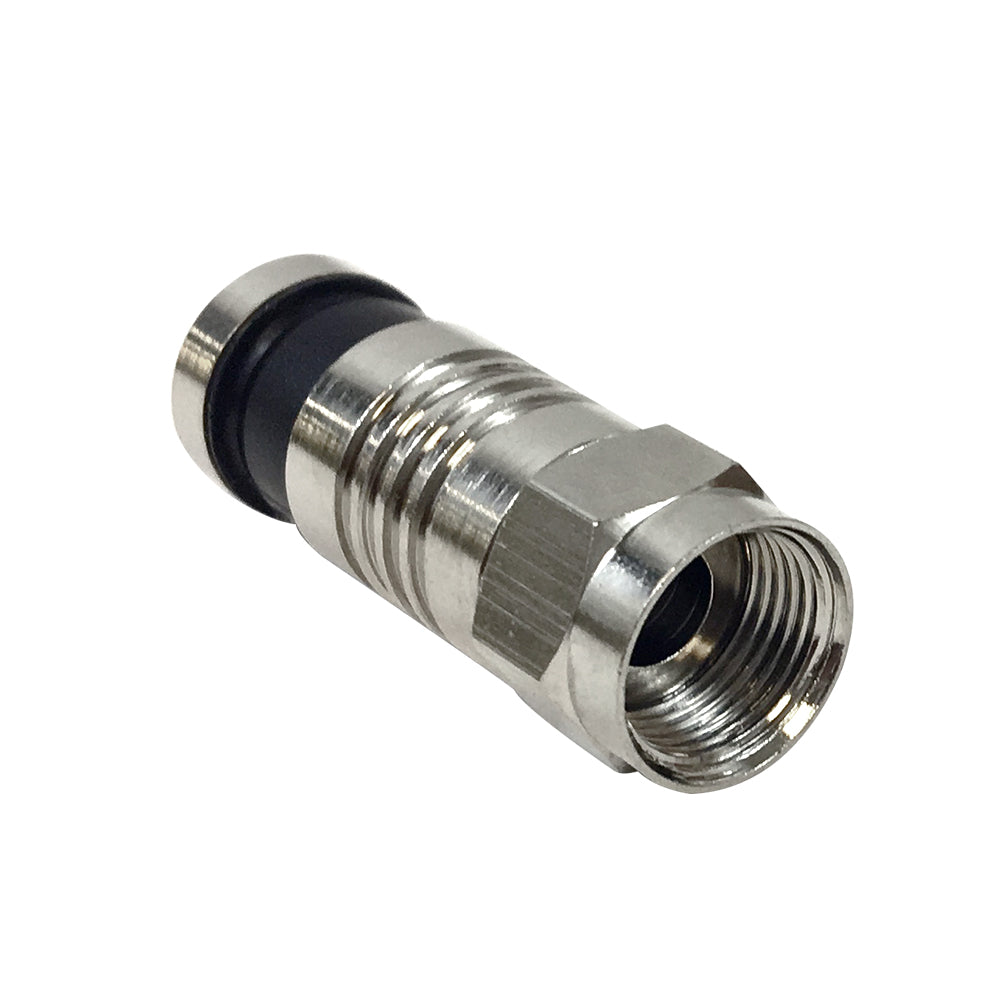 F-Type Male Compression Connector for RG6 - Pack of 10 – Generic