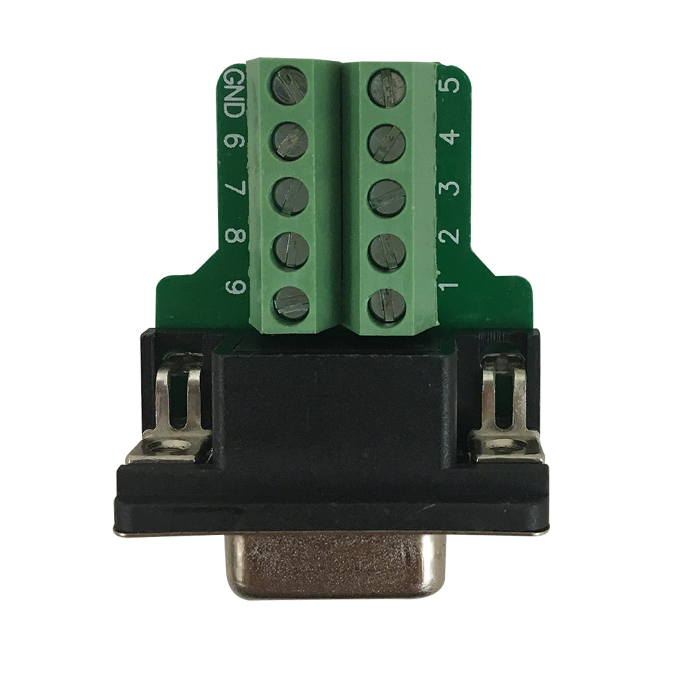 DB9 Female Screw Down Field Termination Connector Kit – Generic – D-Sub Connectors (photo 4)