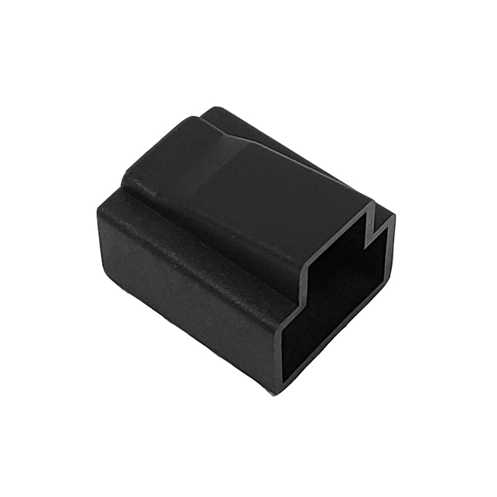 RJ45 Male Plug Dust Cap - Black - Pack of 100 – Generic