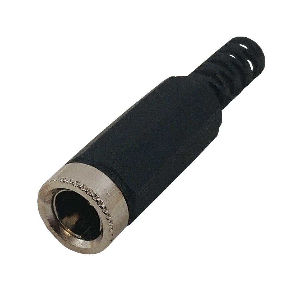 DC Power Connector Female 2.1mm x 5.5mm Plastic Shell – Generic