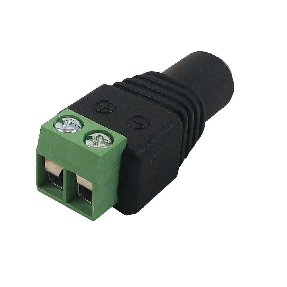 DC Power Connector Female 2.1mm x 5.5mm Screw Down – Generic – Power Connectors (photo 2)