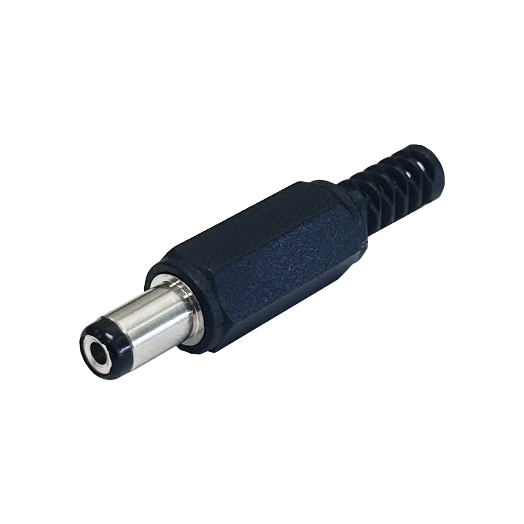 DC Power Connector Male 2.1mm x 5.5mm Plastic Shell – Generic