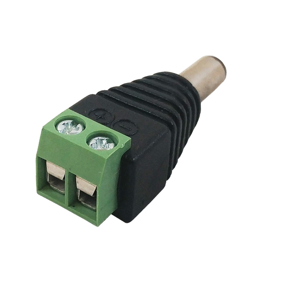 DC Power Connector Male 2.1mm x 5.5mm Screw Down – Generic – Power Connectors (photo 2)