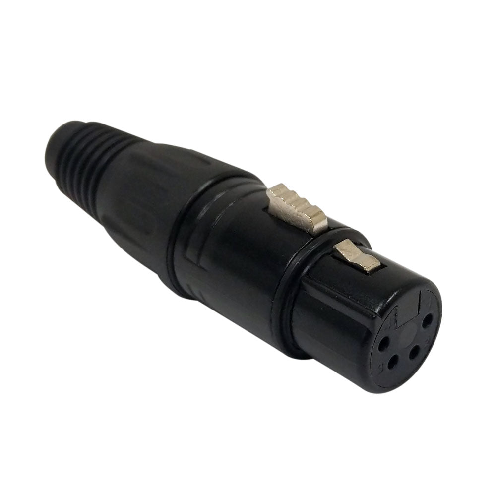 DMX 4-pin Female Connector – Generic