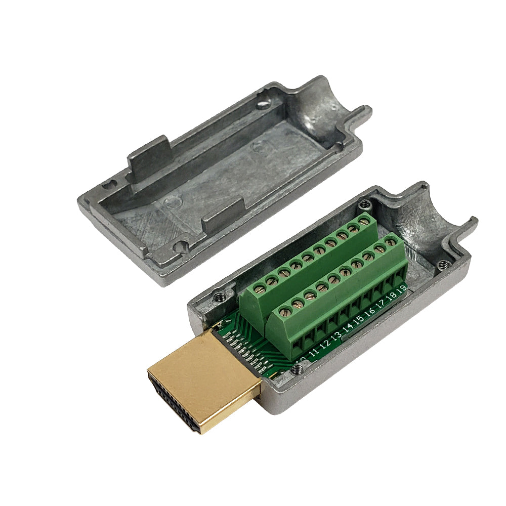 HDMI Male Screw Down Field Termination Connector Kit – Generic – Video Connectors (photo 2)
