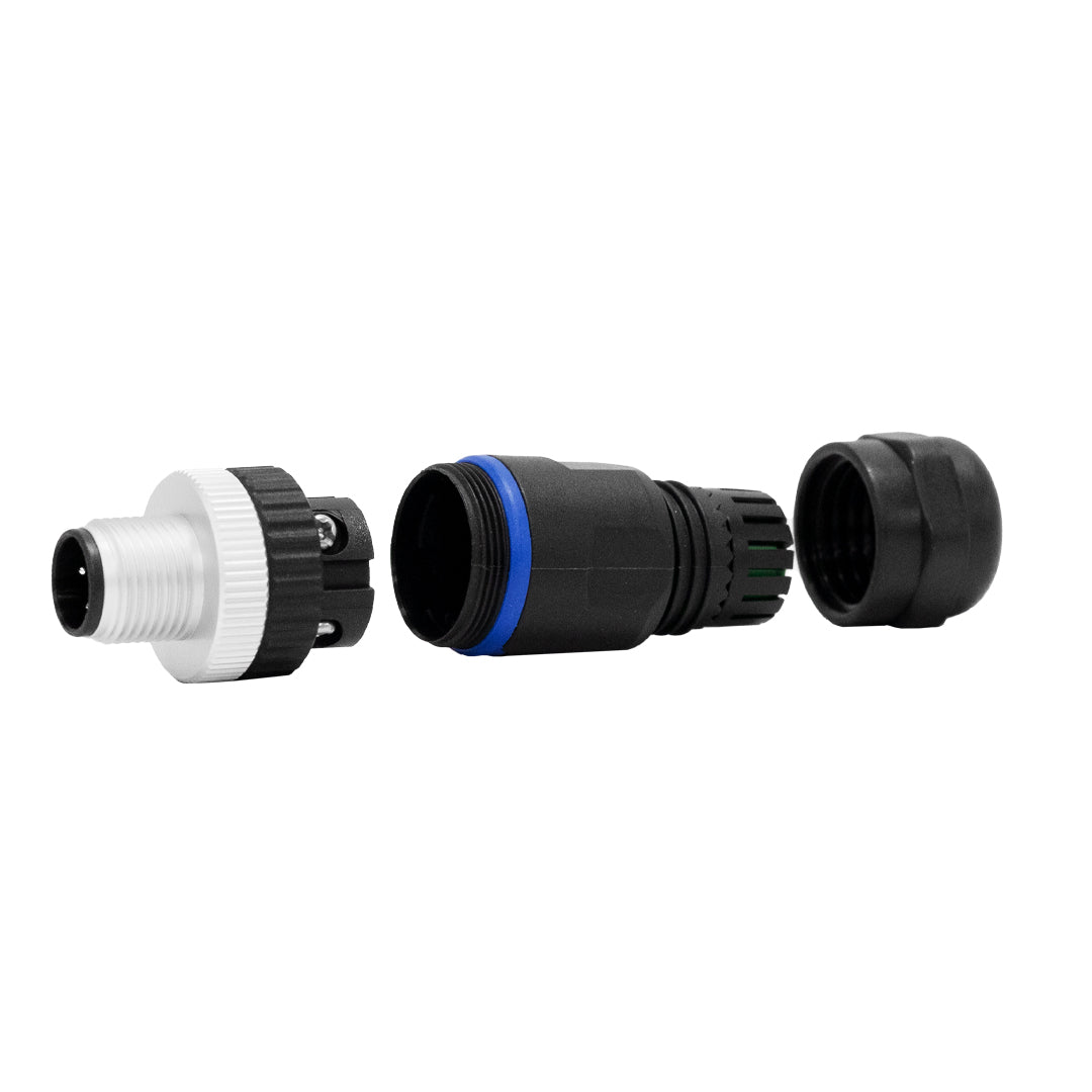 M12 4-pin A-Code Male Connector – Generic – Data Connectors (photo 2)