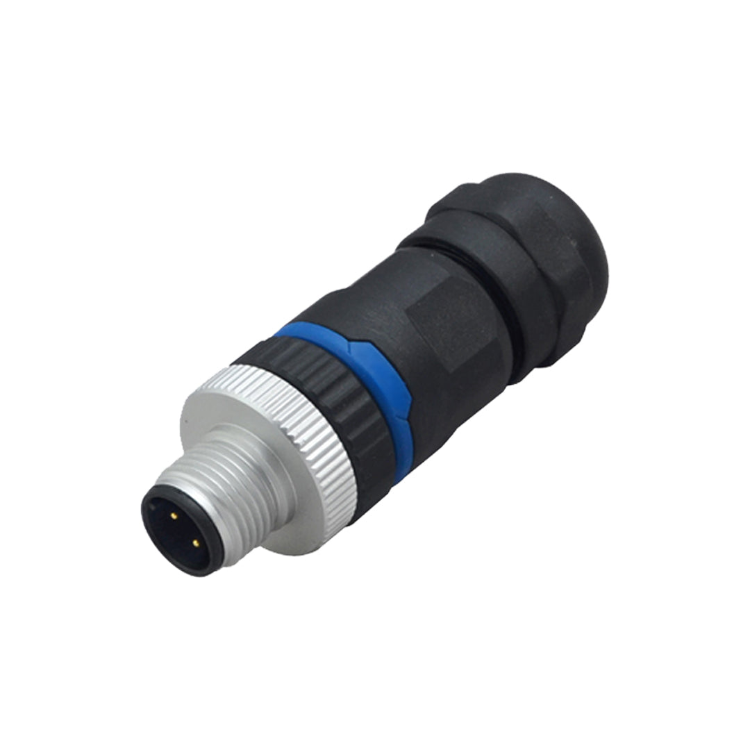 M12 4-pin A-Code Male Connector – Generic