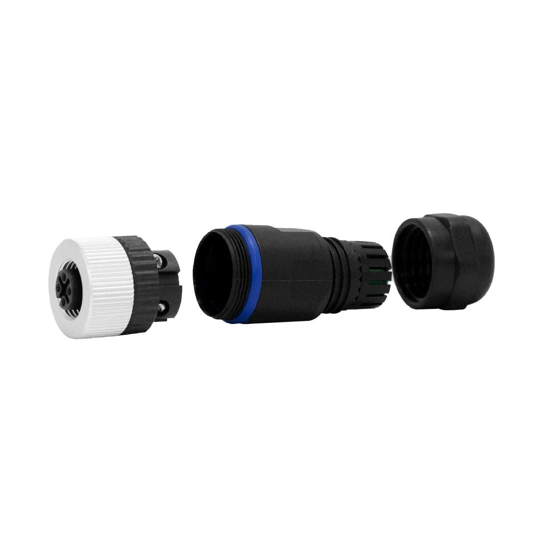 M12 4-pin A-Code Female Connector – Generic – Data Connectors (photo 2)