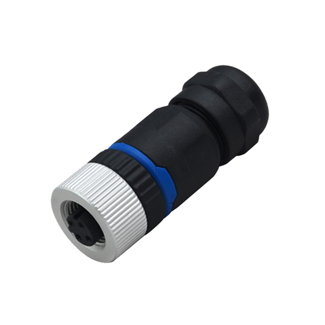 M12 4-pin D-Code Female Connector – Generic – Data Connectors