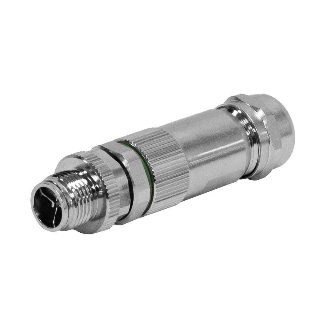 M12 8-pin X-Code Male Connector – Generic