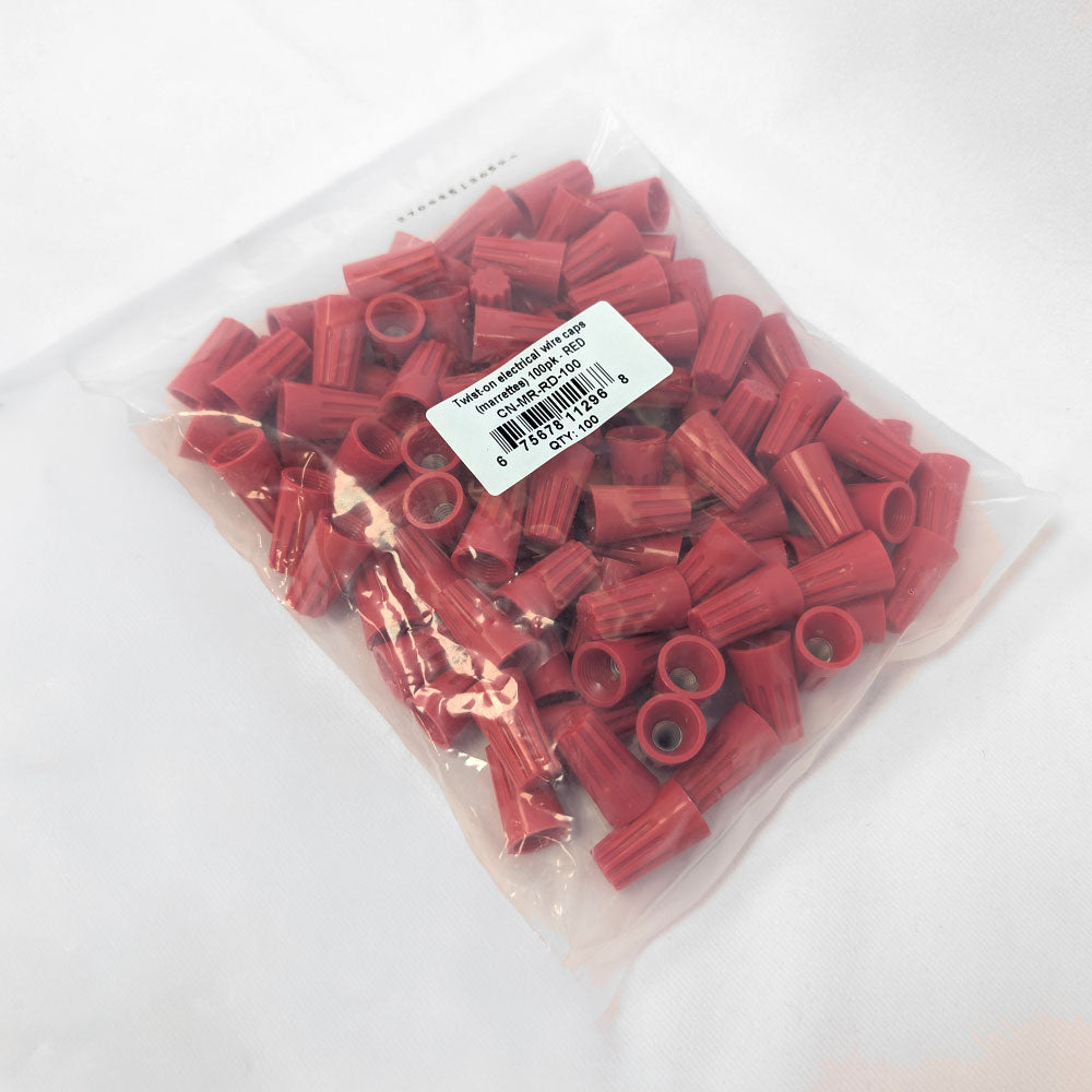 Twist-on Electrical Wire Caps (100 Pack) – Generic (photo 10)