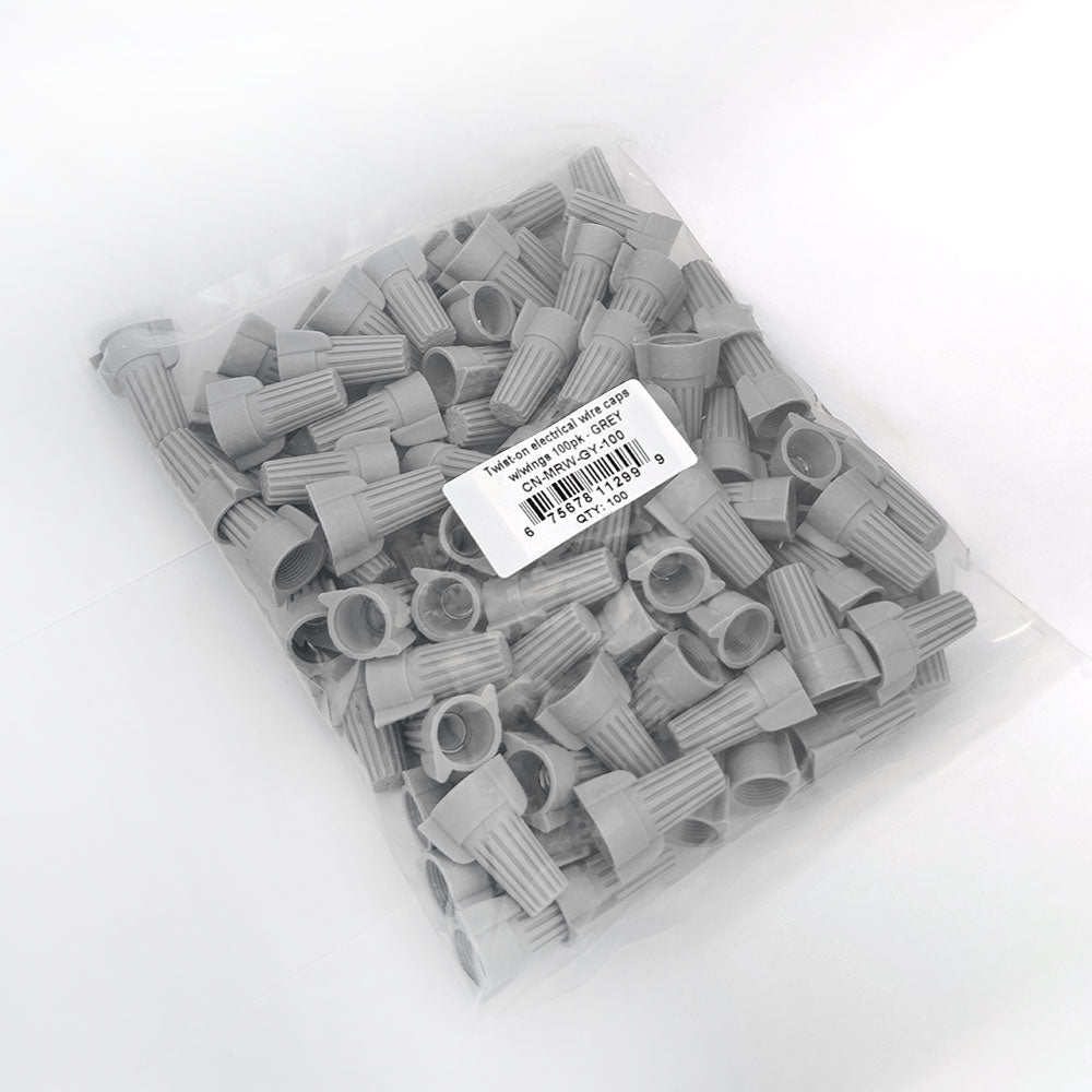 Twist-on Electrical Wire Caps with Wings (100 Pack) – Generic (photo 6)